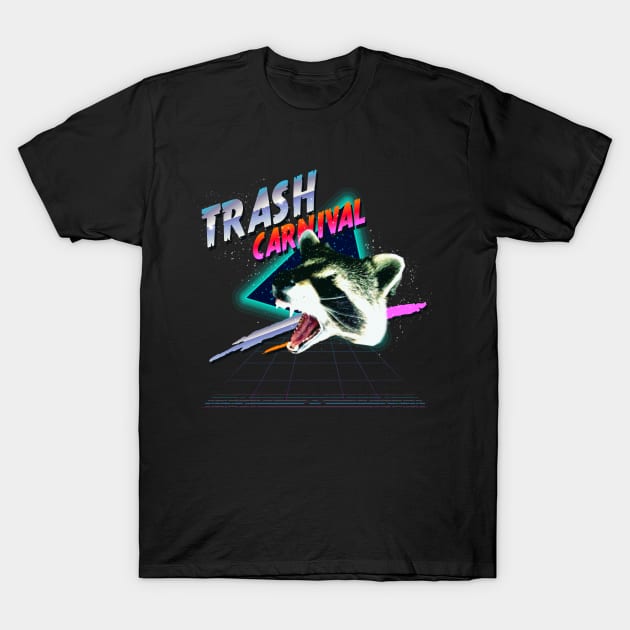 Trash Carnival T-Shirt by bucketthetrashpanda